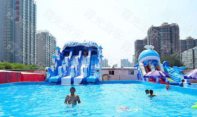 丹东大型充气泳池